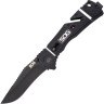 Нож SOG TRIDENT ELITE BLACK TINI TF102 SG_TF102